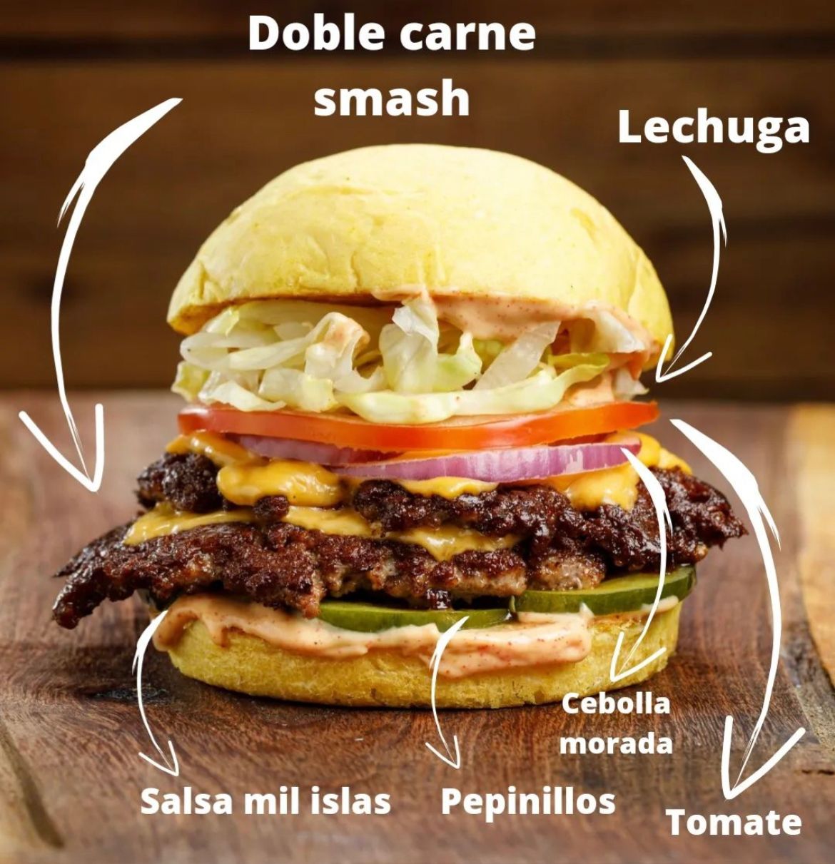 hamburguesa AMERICAN